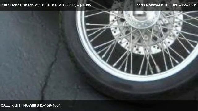 2007 Honda Shadow VLX Deluxe (VT600CD) - for sale in Crystal Lake, IL 60014 смотреть онлайн