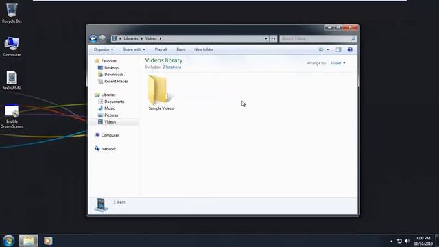 How To Set Video as Wallpaper in Windows 7 [HD] смотреть онлайн