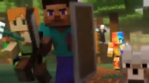 Minecraft клип DABRO  (звук поставим на всю)