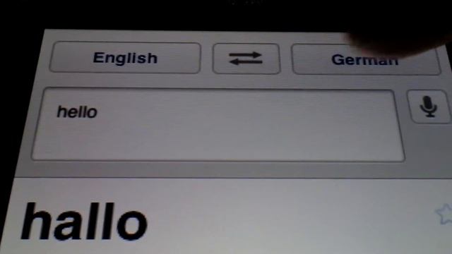 Google Translate on iPad / iPad 2 / iPhone / iPod Touch HD смотреть онлайн