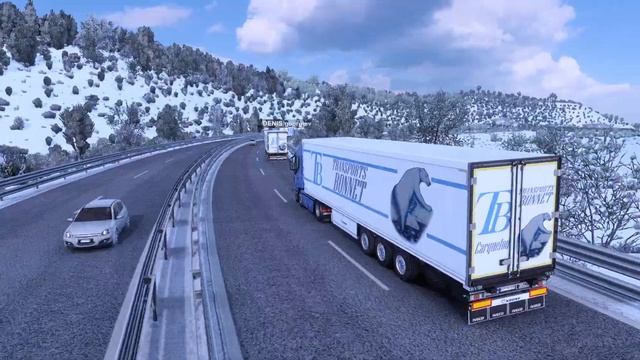 ETS2 1.46 Convoy Multiplayer with mods IVECO HI-WAY 460 (Cagliari ??-Sassari ??) смотреть онлайн