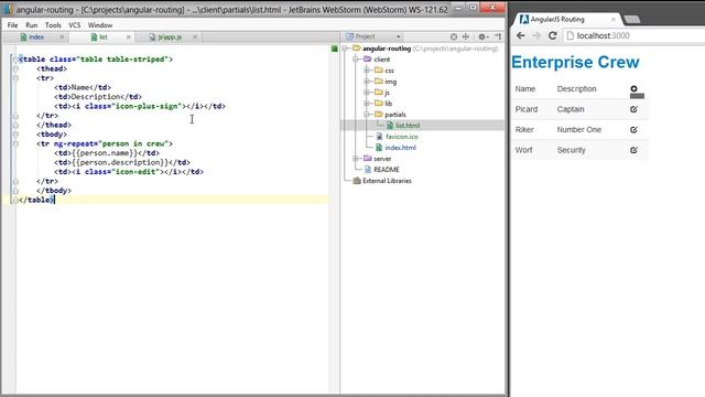 AngularJS Routing смотреть онлайн