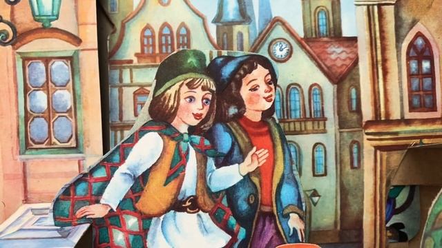 ОЛОВЯННЫЙ СОЛДАТИК Ханс Кристиан Андерсен. Панорамная книга сказка для детей смотреть онлайн