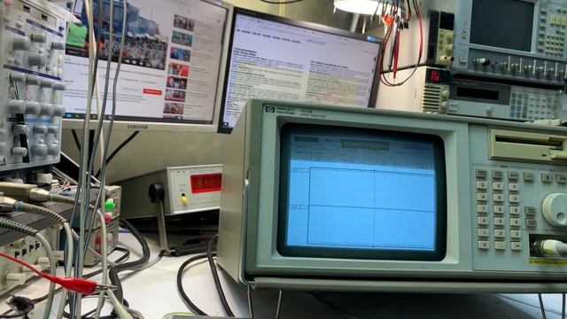 Обзор осциллографа + логический анализатор HP 1653B смотреть онлайн