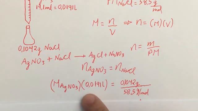 Determine la cantidad de cloruros en el agua potable en ppm NaCl смотреть онлайн