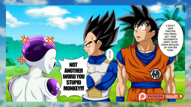 Frieza Grows a Pair (DBZ Comic Dub) смотреть онлайн