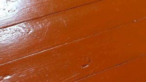 Деревянный пол на даче. Как перекрасить.Часть 1.