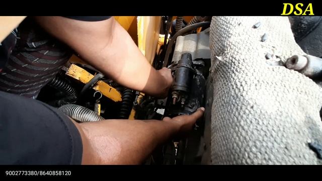 HOW TO OPEN SELF STARTER MOTOR FOR JCB MACHINE смотреть онлайн