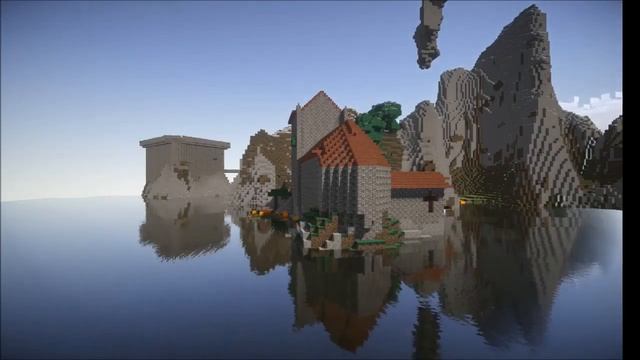 Timelapse Pint's Cathedral on Azurea Survival Server смотреть онлайн