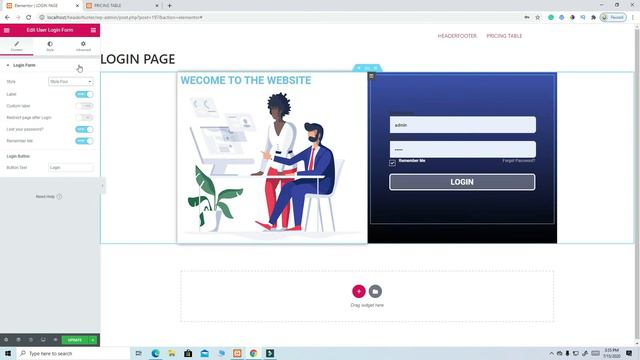 HOW TO CREATE A LOGIN PAGE IN ELEMENTOR (LOGIN FORM) смотреть онлайн
