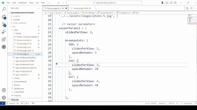 ionic7: Swiper.js v9 How to apply breakpoints смотреть онлайн
