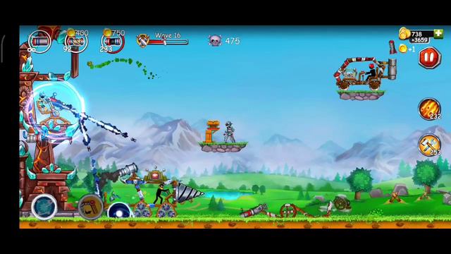 The Catapult 2 || New Endless Mode || Wave 25 || 900++ Kills || 450 Boss In  Wave 25