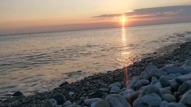 Релакс видео. СОЧИ. МОРЕ. ЗАКАТ НА МОРЕ. ВОЛНЫ. ЧЁРНОЕ МОРЕ. АШЕ. ЛАЗАРЕВСКОЕ. смотреть онлайн
