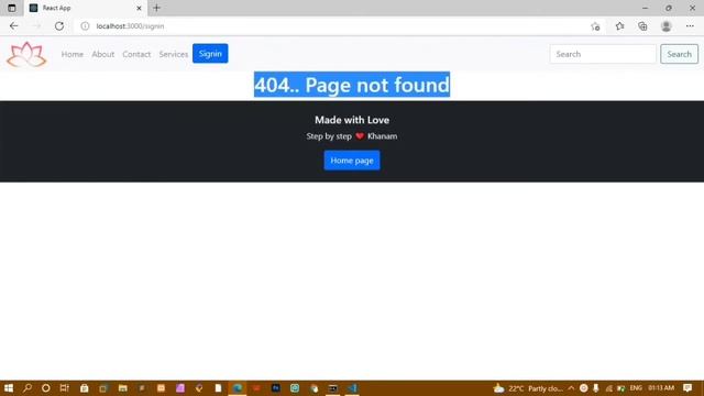 #62.React-Router Hooks || Complete guide to useHistory hook.. смотреть онлайн