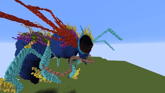 Minecraft QUEEN BEE Build! | Timelapse смотреть онлайн