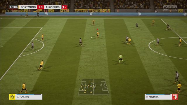 Боруссия (Дортмунд) — Аугсбург: Германия - Бундеслига 2017/18 (24тур) смотреть онлайн