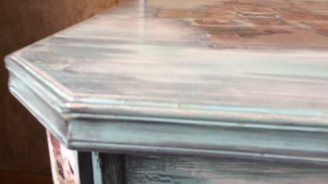 Стиль прованс. Стол для кухни своими руками. Декупаж смотреть онлайн