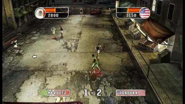 FIFA STREET 2 (Mexico 2006 vs USA 2006) Very hard смотреть онлайн