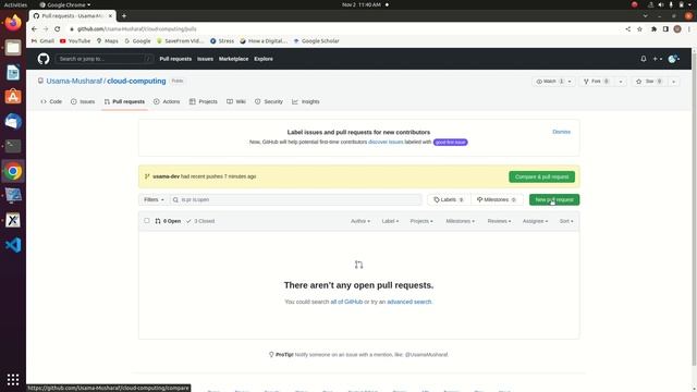 Cloud Native Computing (Week-11-b) Git Workflow and Forking смотреть онлайн