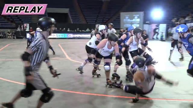 2018 International WFTDA Championships Game 13: Victorian Roller Derby League v Rose City Rollers смотреть онлайн
