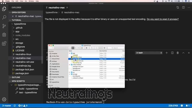 neutralinojs building cross platform смотреть онлайн