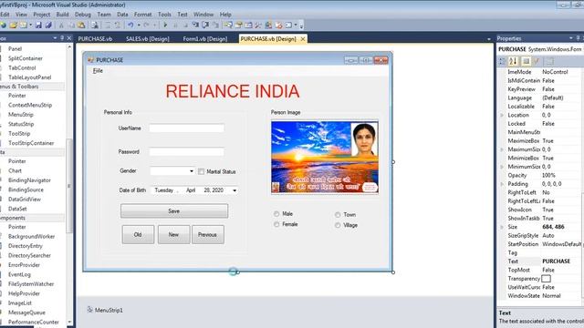 Visual Basic .Net - GroupBox RadioButton - Pratibha Education Ujjain смотреть онлайн