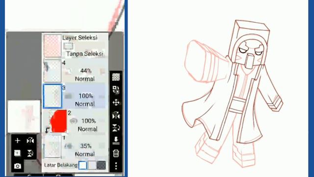 Drawing ICEOLOGER! Minecraft Mob Vote 2020 (Speedpaint) | IbisPaint X смотреть онлайн