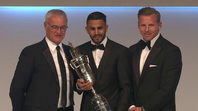 PFA / Player Of The Year - Riyad Mahrez / Leicester City [HD 720p]