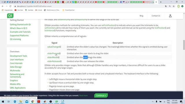 Qt C++ QSlider -1(QVerticalSlider ve QHorizontalSlider) смотреть онлайн