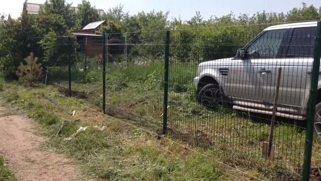 Установка забора своими руками msetka.ru смотреть онлайн