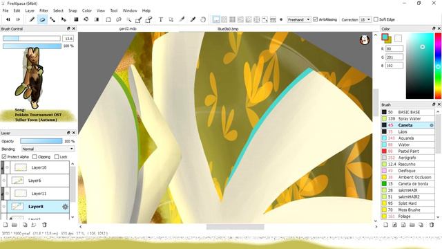 Gardevoir Shiny - Timelapse (Speedpaint) Firealpaca смотреть онлайн