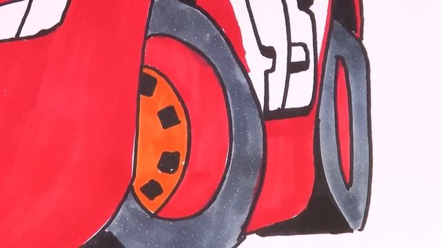 How to draw Lightning McQueen смотреть онлайн