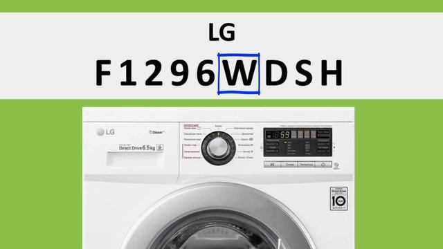 Расшифровка маркировки разных марок стиральных машин смотреть онлайн