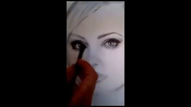 Портрет Сухой Кистью. Художник Марсель Рашитов смотреть онлайн