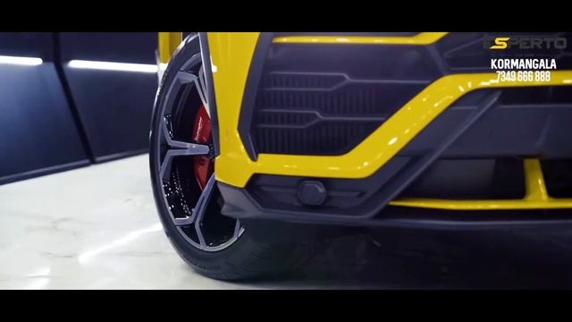 Lamborghini Urus protected with Paint Protection Film смотреть онлайн