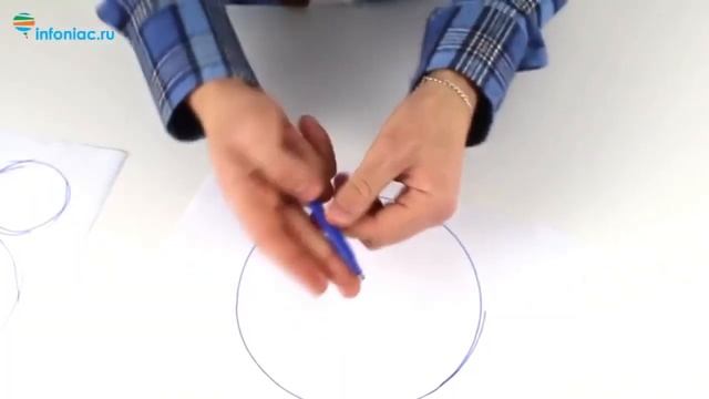 Как нарисовать круг от руки смотреть онлайн