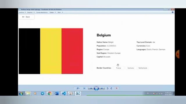 Página de detalles - Rutas y enlaces - React Router Dom - REST - Countries API - React App - Parte смотреть онлайн