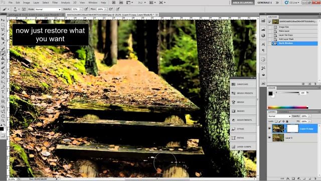 Photoshop Tutorial - How to use Layer Mask смотреть онлайн