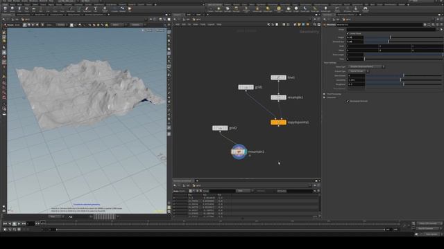 Houdini Topographical Map Boolean Slicing Tutorial смотреть онлайн