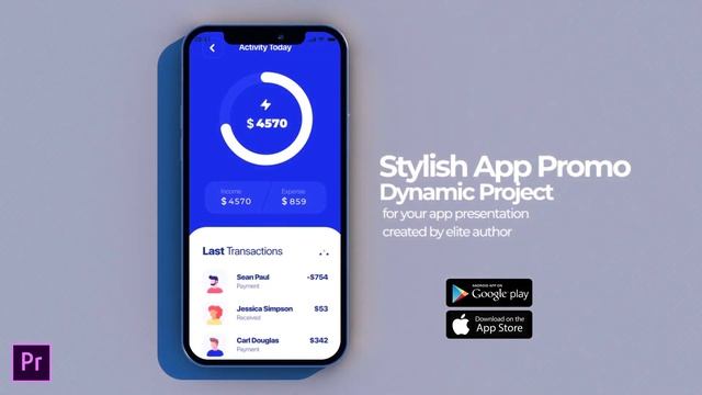 Stylish Mobile App Promo – App Demonstration Video – 3d Mobile Mockup смотреть онлайн