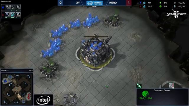 StarCraft 2 herO vs XY IEM Full Gameplay смотреть онлайн