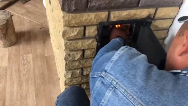 Первый запуск мангала. Как построить кирпичный барбекю. Печник Херсон. смотреть онлайн