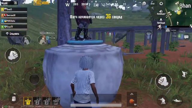 PUBG mobile Два Топа подряд с Женским сквадом ! смотреть онлайн