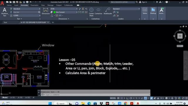 AutoCAD Basic Tutorial for Beginners| use commands Block, Angle Explode in AutoCAD |Area Commands смотреть онлайн