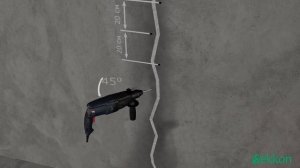 Инъектирование трещины в бетоне