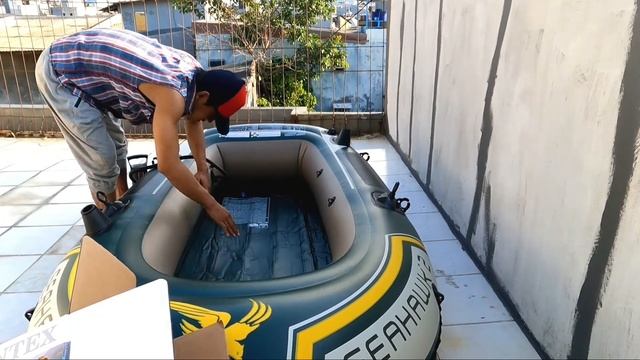 ? unboxing || perahu mancing intex seahawk 2 !! wajib punya! смотреть онлайн