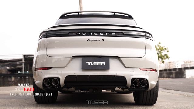 Porsche Cayenne E3.2 3.0T X TNEER Catback Exhaust System смотреть онлайн