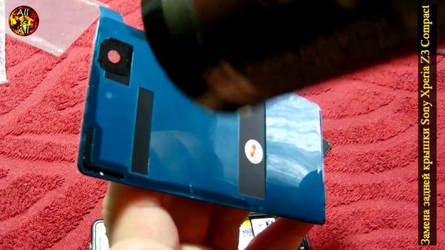 Замена задней крышки Sony Xperia Z3 Compact смотреть онлайн