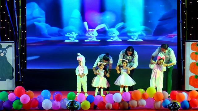 GOD'S OWN KIDS/GOKIDS PRESCHOOL - Annual Day Celebration - Bunny dance смотреть онлайн