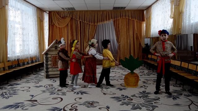 Драматизация русской народной сказки "Репка" смотреть онлайн